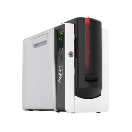 Impresora Evolis Agilia de retransferencia duplex con puerto usb ethernet incluye software ID ALL 4