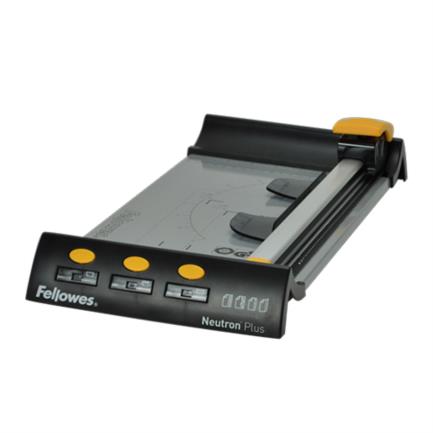 Cortadora fellowes neutron plus 10hojas 12" corte recto c/4 c