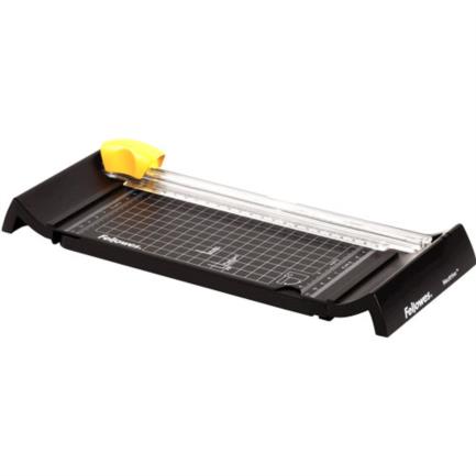 Guillotina de papel fellowes neutrino 90 corte 9" regla giratoria color negro