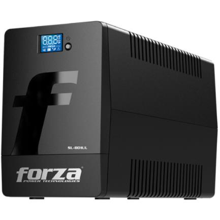 UPS Forza SL-801UL Interactivo Inteligente 800VA/480W 6 Salidas LCD Táctil Torre 120V Negro 2