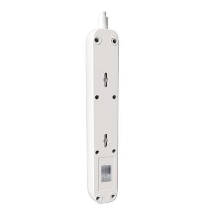 Protector tensión Forza blanco 1625W/500J 4 slds 1-USBA 1-USBC 120V/240V 2