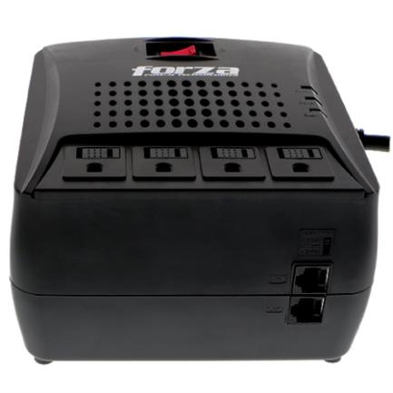 Regulador de voltaje forza fvr-3001m automático 3000va/1500w 120v 4-nema 50/60hz