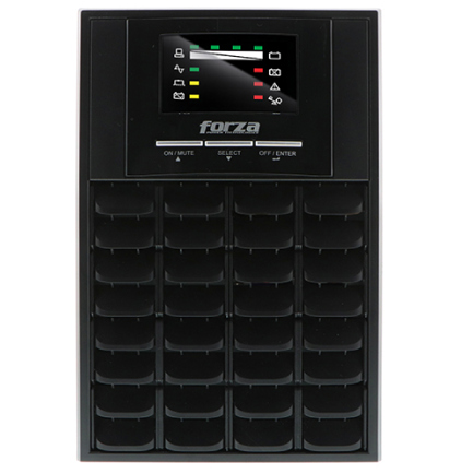 UPS FORZA en linea 1000VA/700W 3 slds sinusoidal pura torre-120V