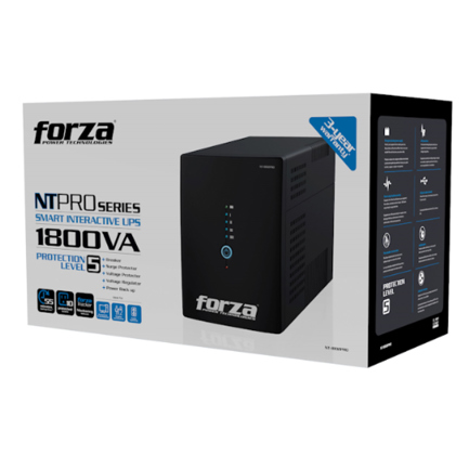 Smart UPS NT-1801PRO Forza 1800VA/900W 120V 10-NEMA RJ45 3