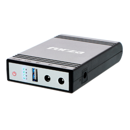 UPS Portable Forza DC-140USB DC Battery Bank 14W 5/9/12VDC USB 2