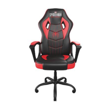 Silla Gamer XTech Soporta hasta 120kg de PU y PVC con Respaldo Alto Marvel Spider-Man Negra/Rojo