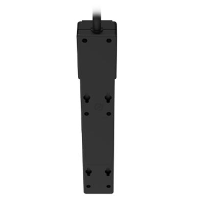 Supresor de picos Forza PS-002 Black 110/220V 6-Univ NEMA 1.5ft 2