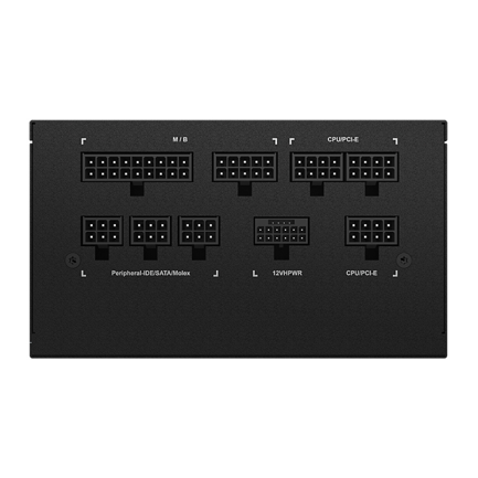 Fuente de Poder Gigabyte UD1000GM PG5 80 PLUS Gold Modular 24-pin ATX 120mm 1000W