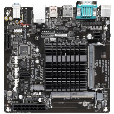 Tarjeta Madre Gigabyte N5105I H Intel Celeron N5105 Quad Core 2xDDR4 16GB SODIMM 2933Mhz PCIe 3.0 M.2 1xHDMI 1xDP ITX