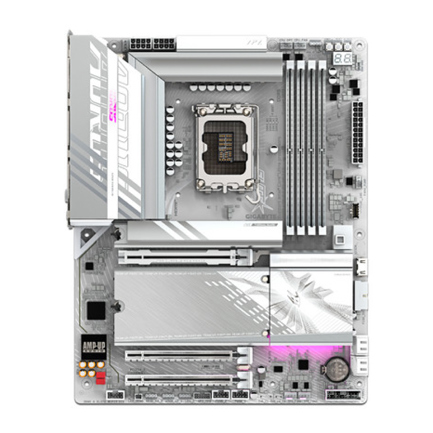 Motherboard Gigabyte (Z890 A ELITE WF7 ICE) SOCKET 1851 4 DDR5 8800MHZ DP ATX WIFI7/BT