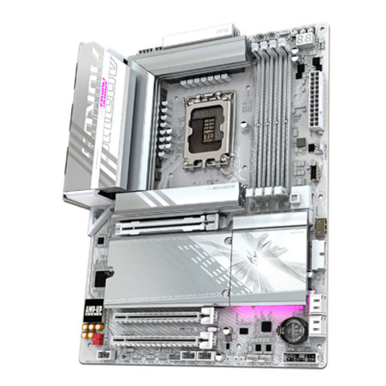 Motherboard Gigabyte (Z890 A ELITE WF7 ICE) SOCKET 1851 4 DDR5 8800MHZ DP ATX WIFI7/BT 2