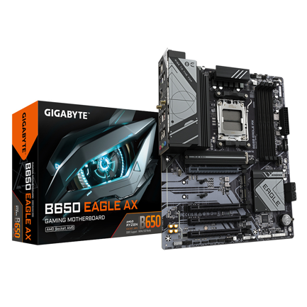 Tarjeta Madre Gigabyte B650 EAGLE AX 192GB DDR5 AM5 ATX 3xM.2 HDMI/DP