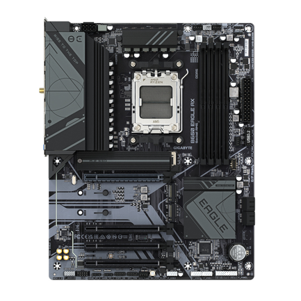 Tarjeta Madre Gigabyte B650 EAGLE AX 192GB DDR5 AM5 ATX 3xM.2 HDMI/DP 3