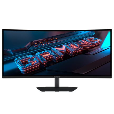 Monitor Gigabyte Gamer Curvo 34" LCD 3440x1440 Ultra Wide Quad HD FreeSync 120H HDMI/DisplayPort Negro 3