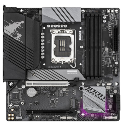 Tarjeta Madre Gigabyte AORUS B760M A ELITE GEN5 Socket 1700 4xDDR5 2xM.2 HDMI/DP 2