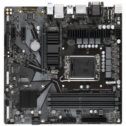 Tarjeta Madre Gigabyte B660M DS3H 4xDDR4 128GB 5333Mhz PCIe 4.0 M.2 1xHDMI 1xDP 1xD-Sub S 1700 12th 13th Gen mATX