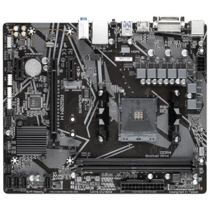 Tarjeta madre gigabyte amd a520 am4 ryzen 5000 2xddr4 3200 64gb m.2 sata-pcie hdmi/dvi/usb micro atx
