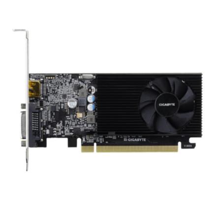 Tarjeta de Video Gigabyte GeForce GT1030 OC 2GB Low Profile Single Fan DDR4 PCIe 3.0 1xHDMI 1xDVI-D