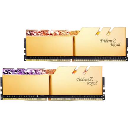 Memoria ram g.skill trident z royal gold 16gb (2x8gb) 3600mhz dimm cl18