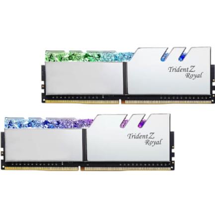 Memoria ram g.skill trident z royal silver 16gb (2x8gb) 3600mhz dimm cl18