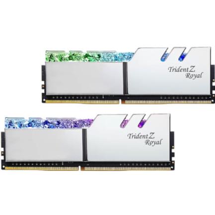 Memoria ram g.skill trident z royal silver 32gb (2x16gb) 3600mhz dimm cl18