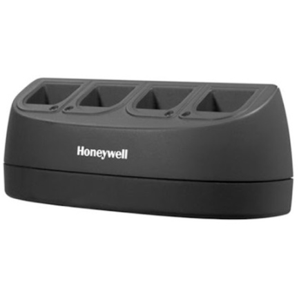 Cargador de baterias Honeywell 4 bahias (N/A) para Voyager 1202G 1472G Xenon 1952G y Granit 1991i Incluye Cables