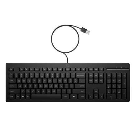 Teclado HP 125 Alámbrico