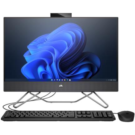 All in One HP 205 G8 23.8" AMD R7 5700U Disco duro 512 GB SSD Ram 8 GB Windows 10 Pro Color Negro