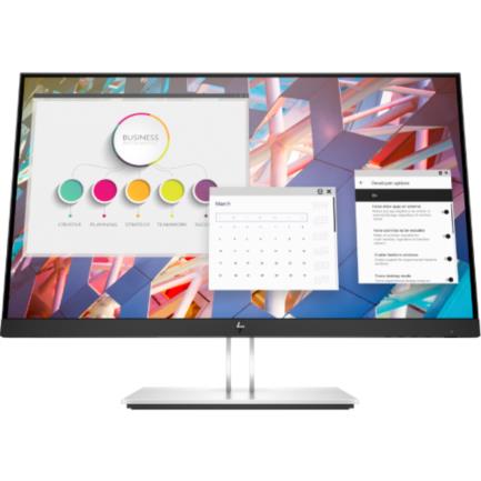 Monitor hp elitedisplay e24 g4 24 pulgadas /23.8 area visible/resolucion 1920 x 1080/vga-dp-hdmi-4 usb-a 3.2 ports/ rotate/ vesa 100/3-3-0 remplaza e243 1fh47a