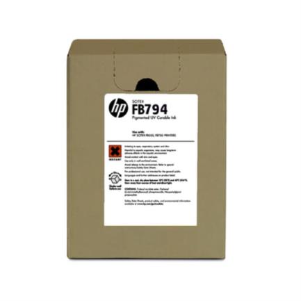 Tinta hp scitex fb794 3 litros color amarillo