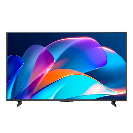 Pantalla Hisense 43in 4K UHD / Roku TV LED DLED y HDR10/HLG contenido en alta definición con funciones ALLM y VRR.