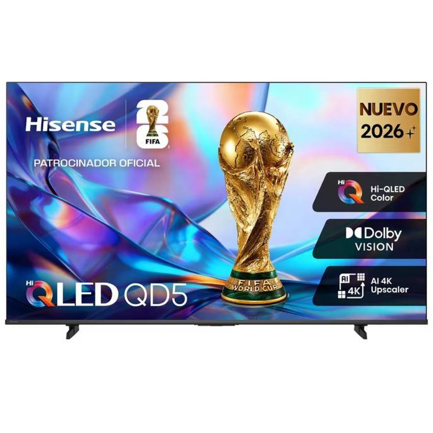 Pantalla Hisense 75in 4K UHD/Roku TV Quantum Dot y Dolby Vision gran pantalla con colores vivos HDR10/HLG ALLM y VRR