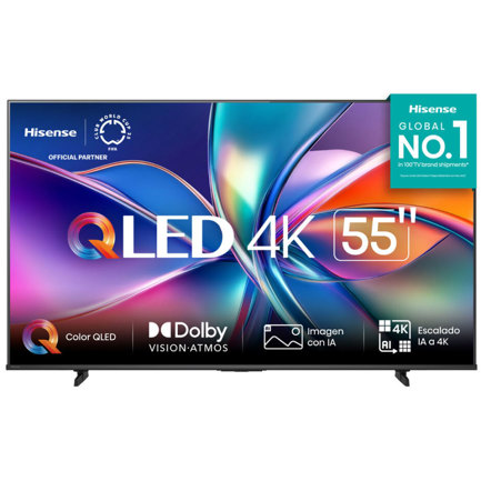 Televisor Hisense 55" QD6N QLed VIDAA UHD 4K