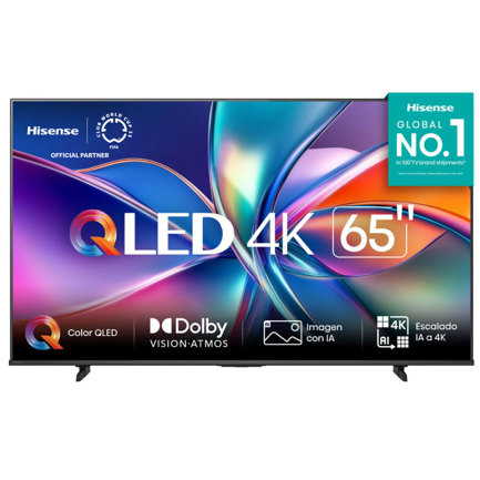Televisor Hisense 65" QD6N QLED VIDAA UHD 4K 2