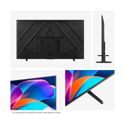 Televisor Hisense 75 inch A60SR Smart TV Roku OS 14. 4K Resolución 3840 x 2160 2