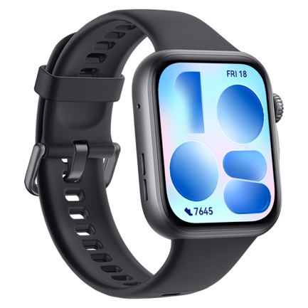 Reloj HUAWEI WATCH Fit 5 Black Fluoroelastomer Strap