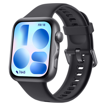 Reloj HUAWEI WATCH Fit 5 Black Fluoroelastomer Strap 2