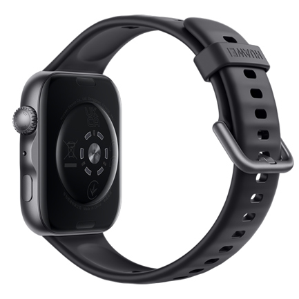 Reloj HUAWEI WATCH Fit 5 Black Fluoroelastomer Strap 3