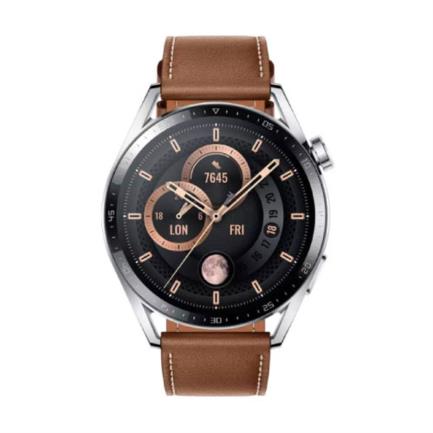 Watch huawei gt 3 pantalla amoled 1.43" 46mm resolución 466x466 color café
