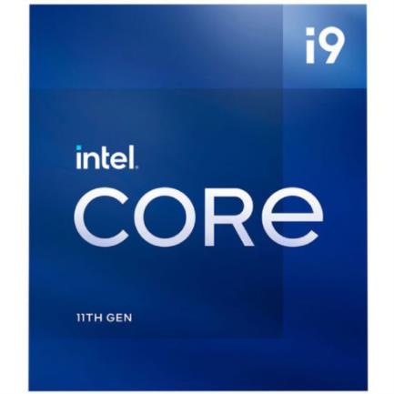 Procesador Intel Core i9 11900KF 3.5GHz 16MB 125W S 1200 Octa Core 11th Gen sin Gráficos sin Disipador BX8070811900KF