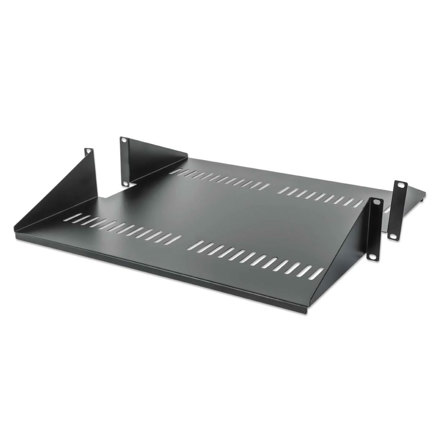 Charola Rack Intellinet 19 doble lado 2U 45cm Vent 25kg 2