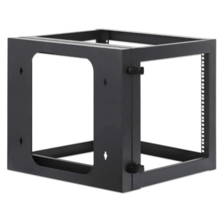Rack Intellinet Abierto 19" para Montaje en Pared 4 Postes 9U Ensamblado Color Negro 2