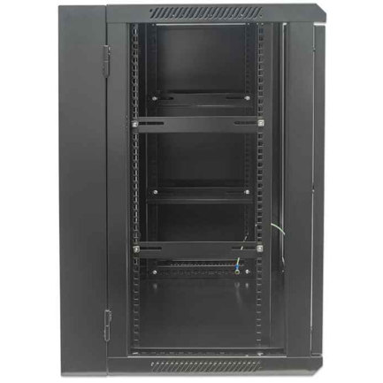 Gabinete Intellinet 19 Abatible  9U 550mm prof Ensamblado