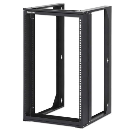 Rack Intellinet 19" Abierto Mural 15U 500x450 para Instalación de Equipo de Red