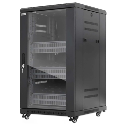 Gabinete Intellinet 19 Pro Line con extractores de aire 18U