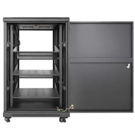 Gabinete Intellinet 19 Pro Line con extractores de aire 18U 2