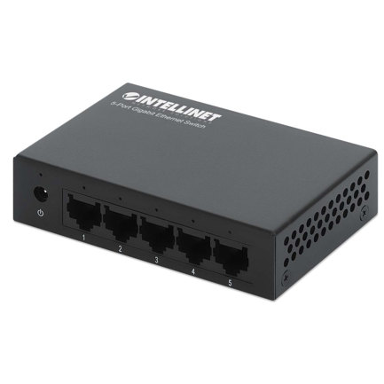 SWITCH Intellinet GB  5 PTOS METAL 2