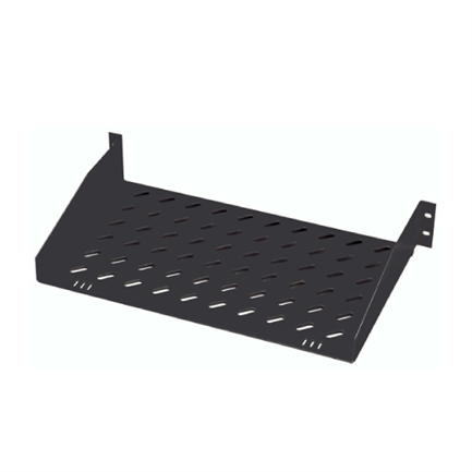 Charola Intellinet Rack 19" 2U 55cm Ventilada Color Negro