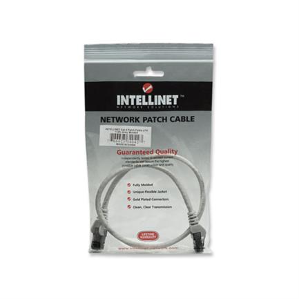 Cable Red Intellinet CAT 6 UTP 0.5m Color Gris