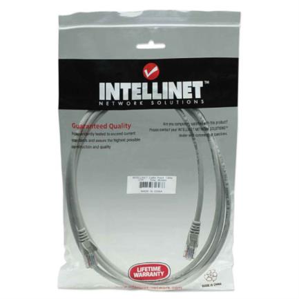 Cable Intellinet Red Cat5e UTP RJ45 M-M 7.5m Color Gris 2